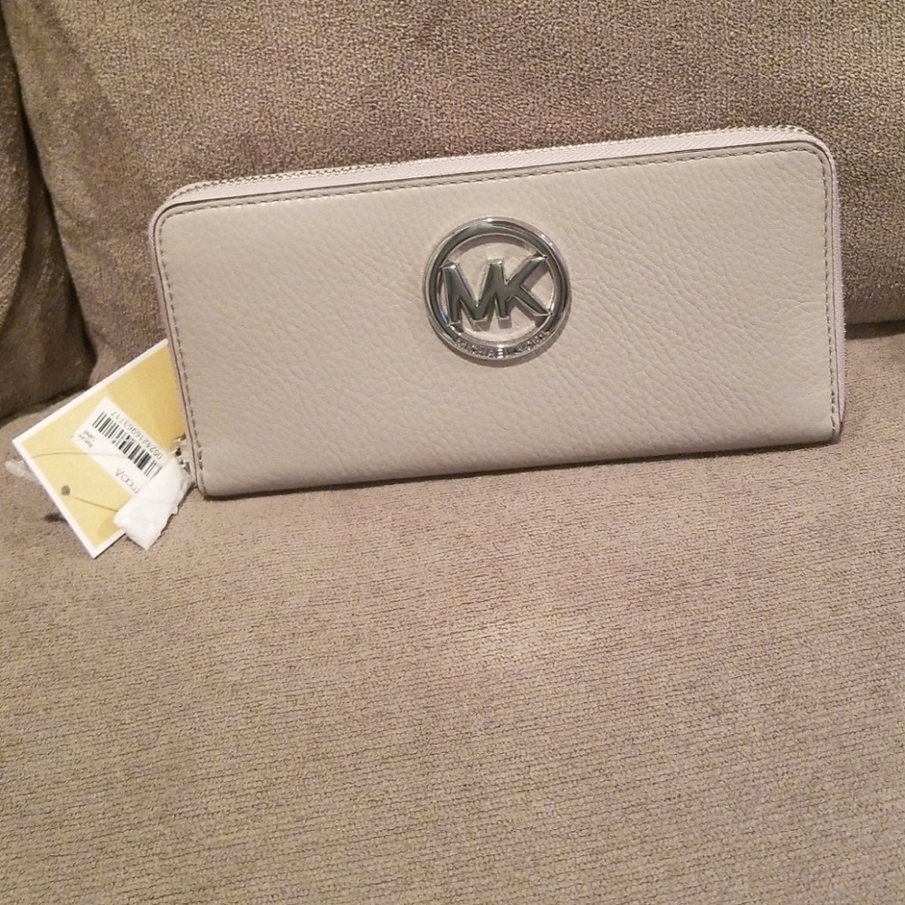 Grey Michael Kors Wallet